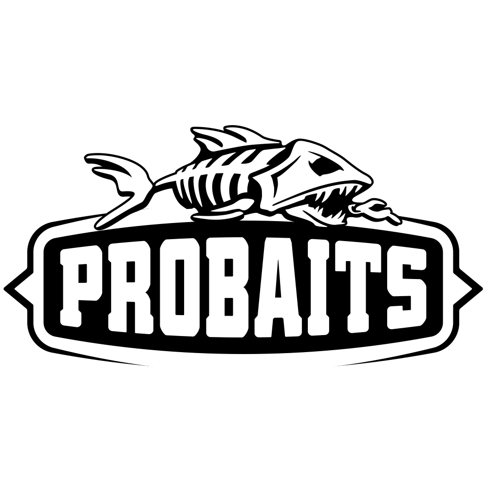 PROBAITS Logo – Premium Kunstköder, Spoons und Wobbler für Forelle & UL-Angeln